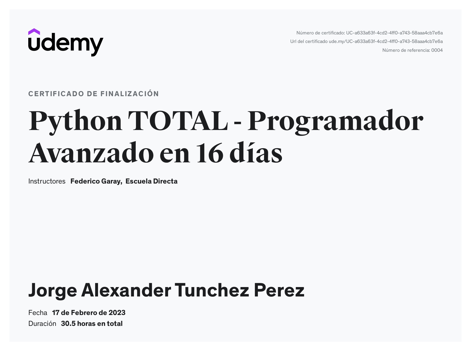 Python TOTAL - Programador Avanzado en 16 días